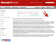 Tablet Screenshot of nomadicdirect.com